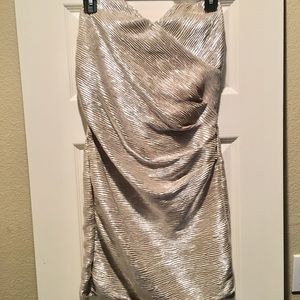 Cocktail Silver Dress